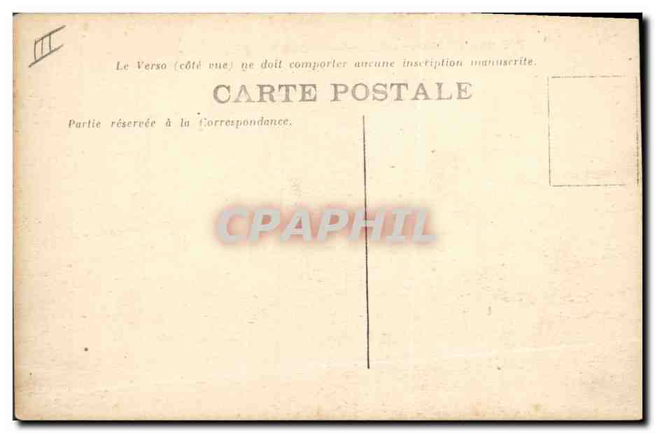 CPA Bateau Jean Bart — Verso