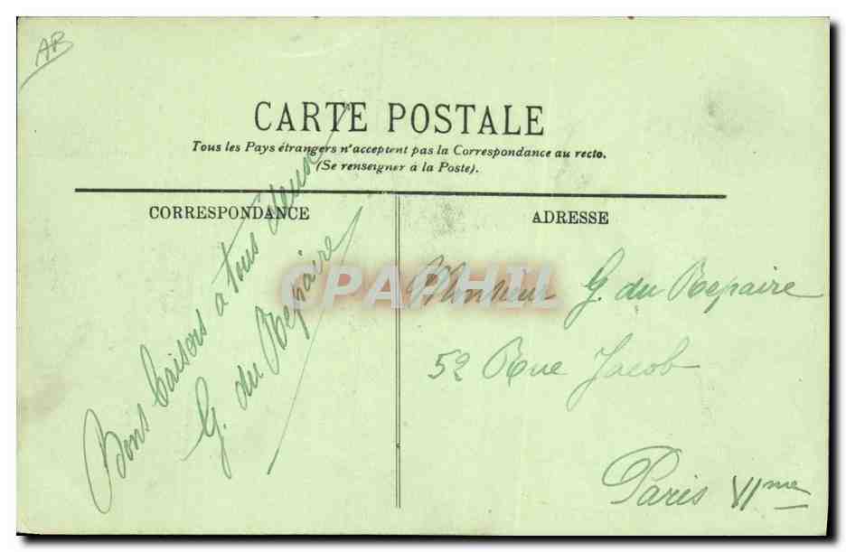 Marine de guerre — Le "Jauréguiberry" — LL. — Éditeur : 125 — Reverso