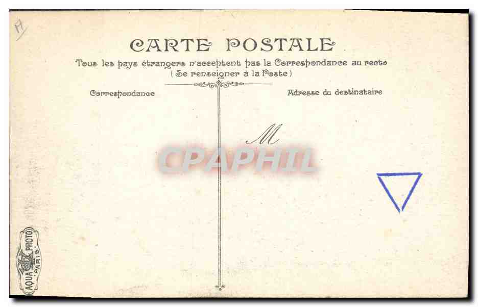 CPA Bateau Le Jaureguiberry — Verso