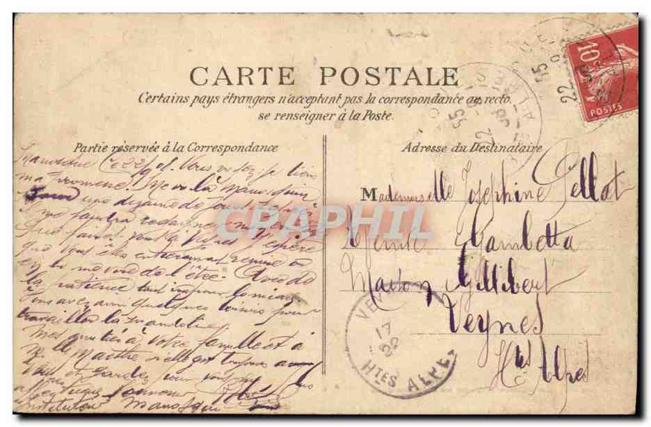CPA Fiancailles Valse Chantee lemon Wesly — Rückseite