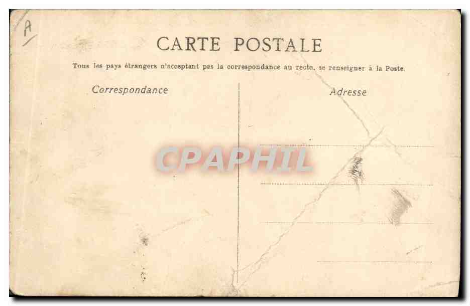 CPA L'angelus de la mer Durocher Goublier — Verso
