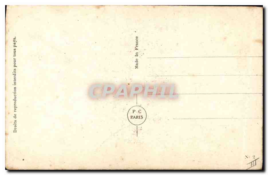 Henry Garat — Sur la Terre — Éditions Salabert — Verso