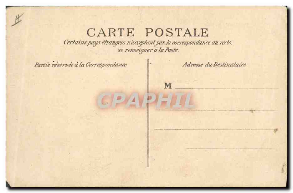 CPA Le beau reve Ducros Flegier — Rückseite