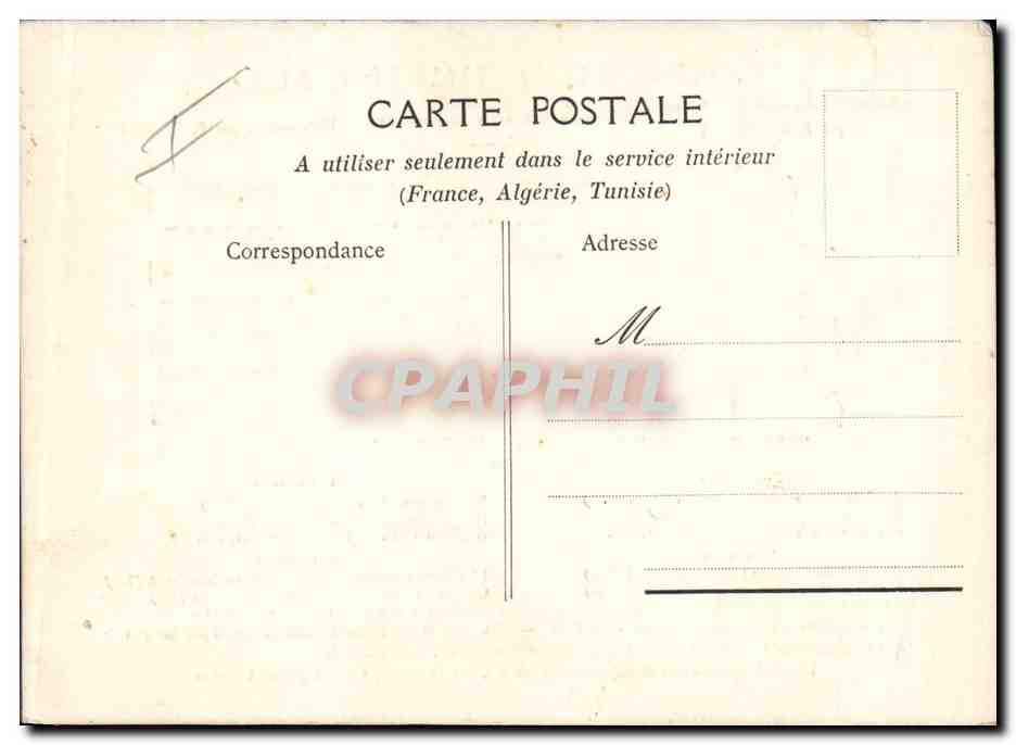 CPA Lou Coeur de Mo Mio Lagueny Sarr — Rückseite