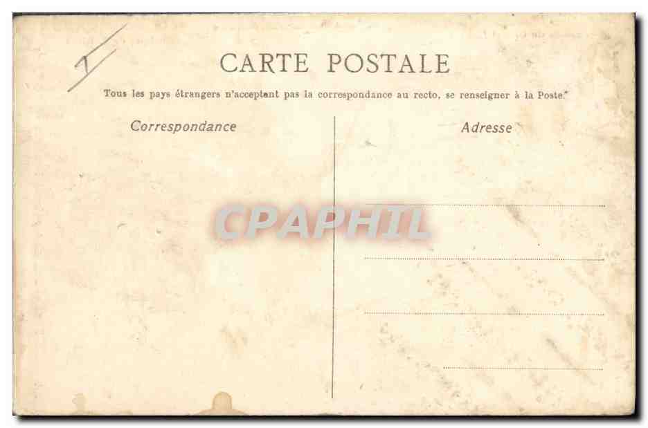 CPA J'ai tant Pleure Dickson — Rückseite
