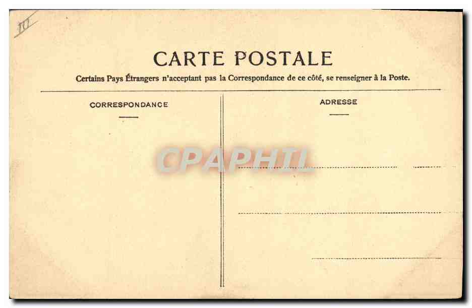 CPA Folklore Alsace Alsacienne  — Verso