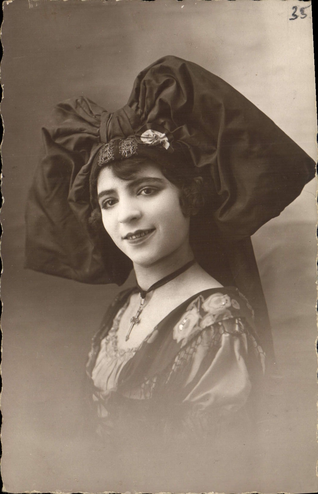 CPA Folklore Alsace Alsacienne 