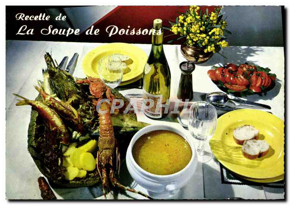 CPM Cuisine Recette de la soupe de poissons