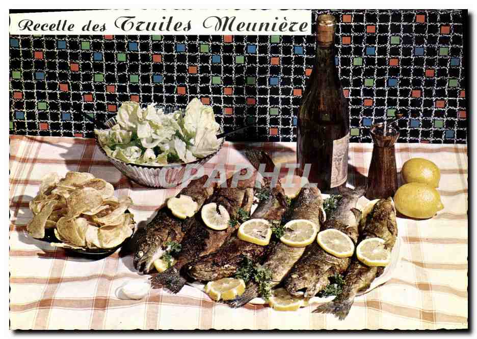 CPM Cuisine Recette des Truites Meuniere