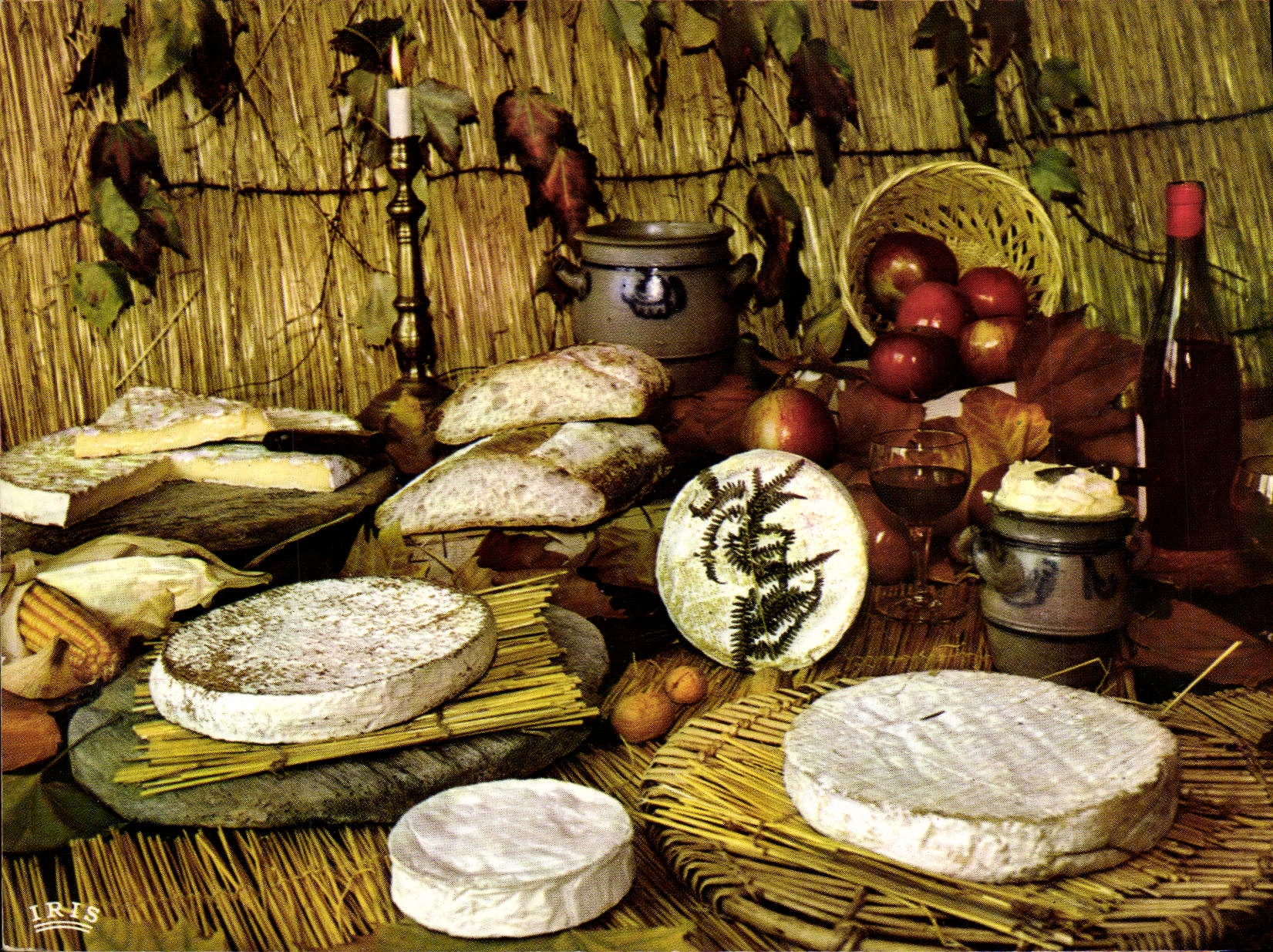 CPM Cuisine Fromages de Brie Coulommiers Meaux Melun
