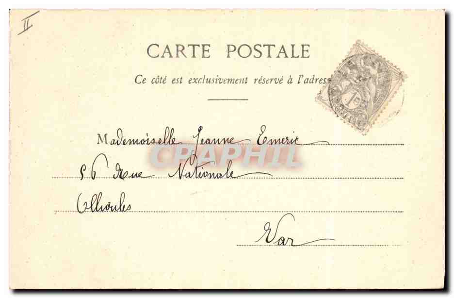 CPA Fantaisie Enfant Paul et Virginie — Rückseite