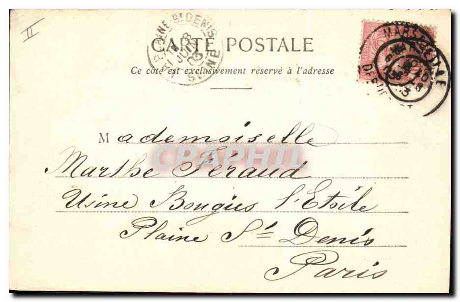 Le Petit Cyrano — Phototype A. Bergeret et Cie, Nancy — n°3 — Rückseite
