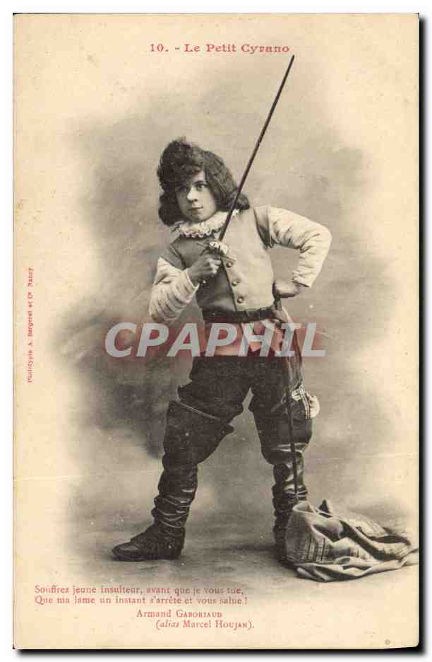 CPA Fantaisie Enfant Le petit Cyrano