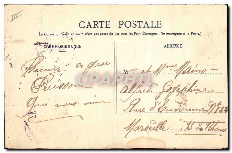 CPA Fantaisie Femme Poisson — Reverso