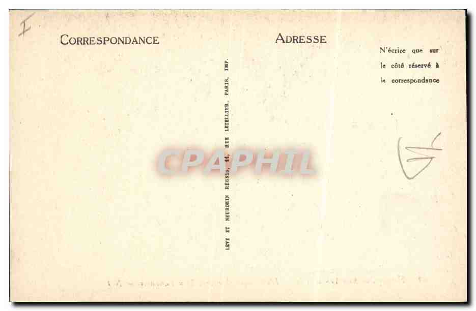 Musée des Arts Décoratifs — Lit Époque Empire, Don Fournier — ND — Achterkant