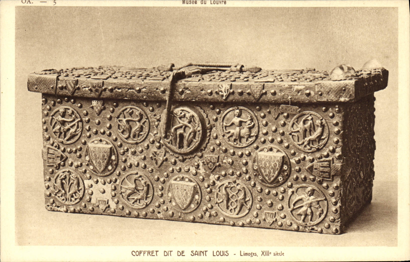Coffret dit de Saint Louis — Limoges, 12. Jahrhundert — Musée du Louvre