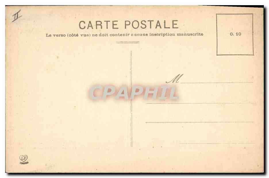 CPA Andillac Caveau des Guerin et medaillon par Pech — Rückseite