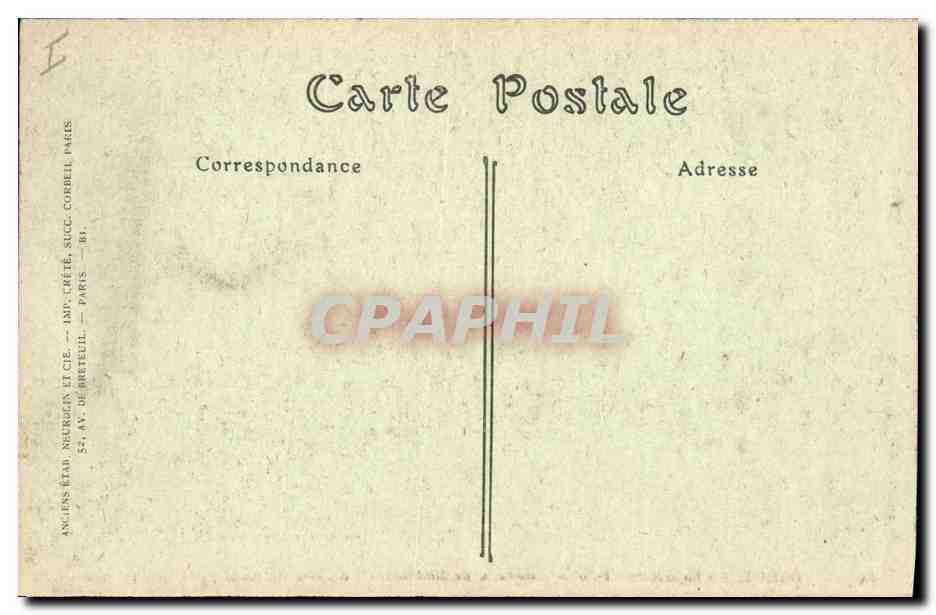 CPA Dreux Chapelle Saint Louis Tombeau de Madame la duchesse d'Aumale Lenoir — Rückseite