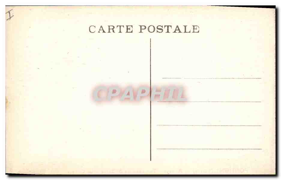 CPA Pontigny Abbaye Tombeau de St Edme La chasse — Rückseite