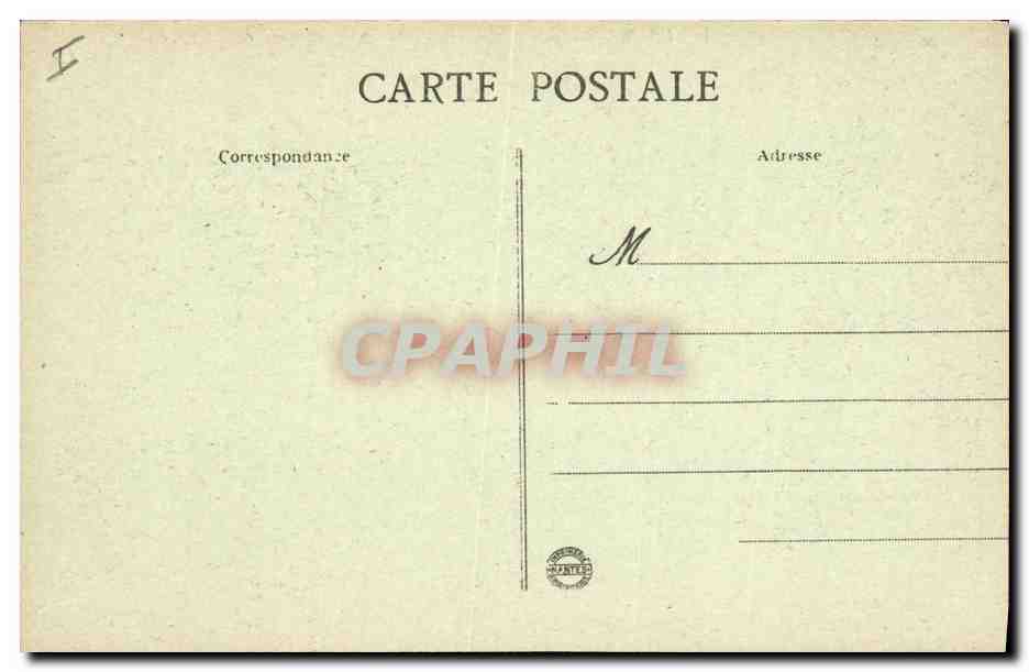 CPA Joigny Tombeau d'une comtesse de Joigny a l'eglise Saint Thibault — Rückseite