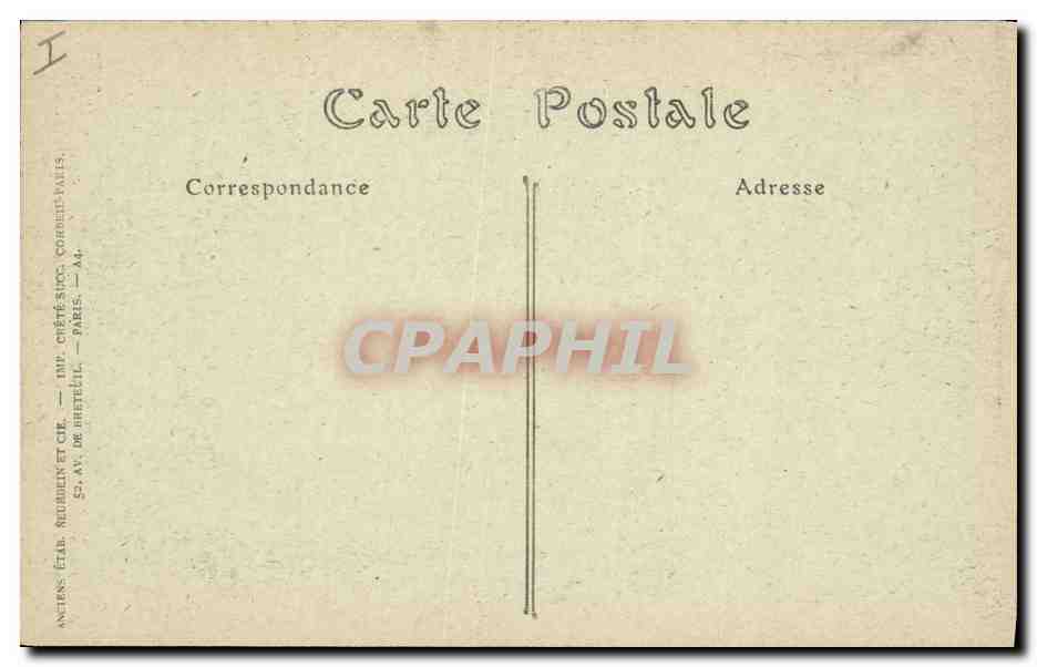 CPA Dreux Chapelle Saint Louis Tombeau des enfants du Comte de Paris  — Rückseite