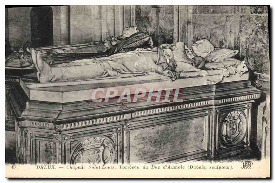 CPA Dreux Chapelle Saint Louis Tombeau du Duc d'Aumale