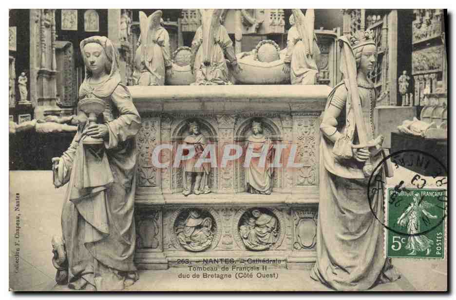 CPA Nantes Cathedrale Tombeau de Francois II duc de Bretagne
