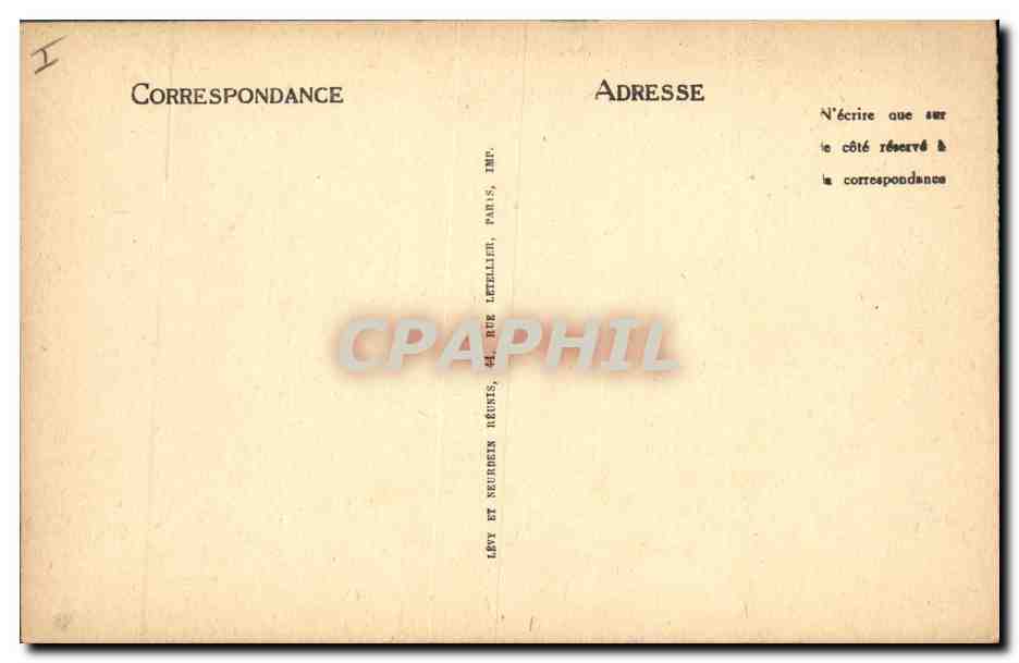 CPA Cathedrale de Rouen Tombeau du duc de Breze — Rückseite