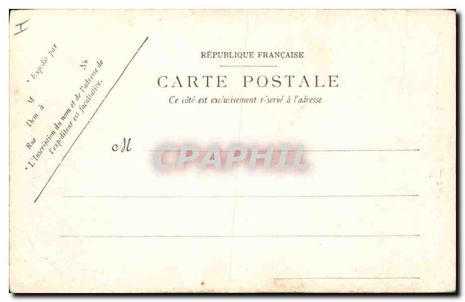CPA Abbaye de Saint Denis Tombeau de Francois 1er et de Claude de France — Rückseite