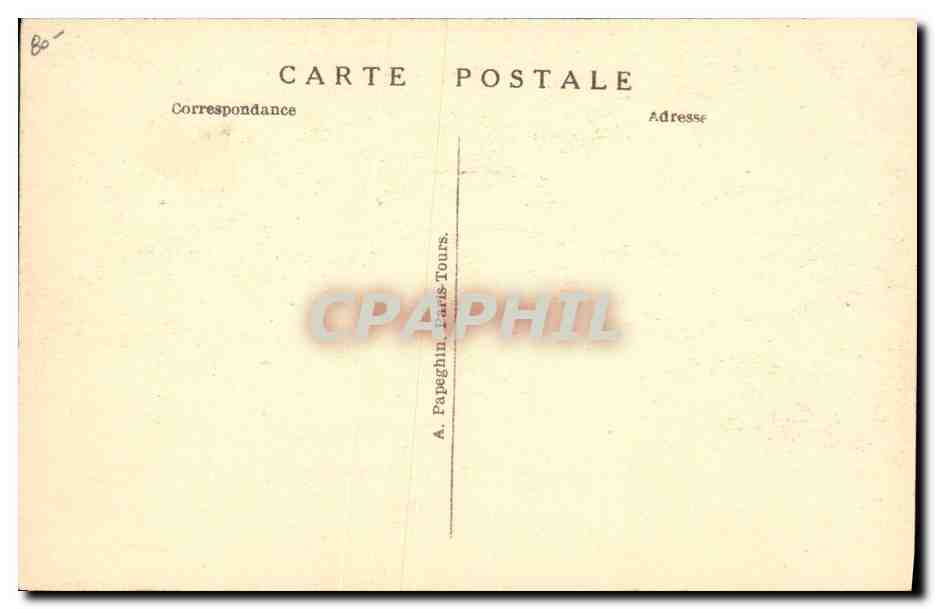 Funérailles du Maréchal Foch — L'Armée Italienne — Cliché Manuel — Rückseite