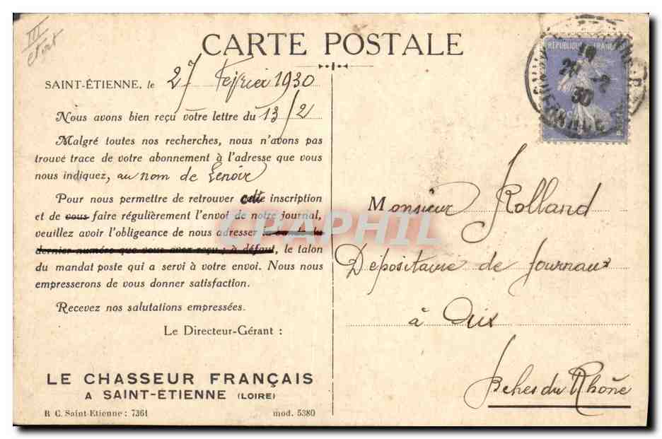 Briquets d'Artois — T. Mahler — éditeur non visible — Reverso