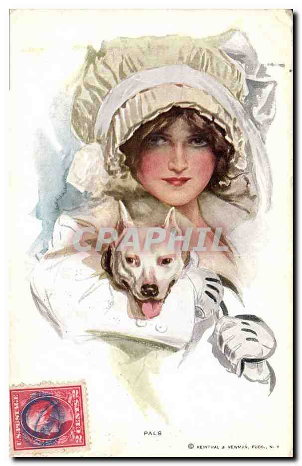 Femme et chien — PALS — Heinthal & Newman, N.Y.