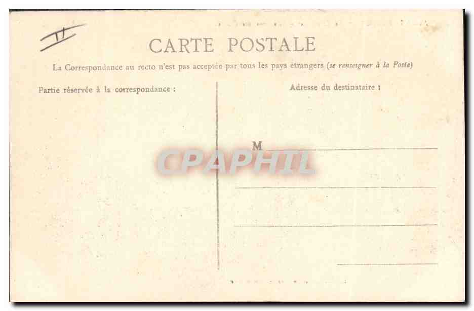 Montpellier — La Citadelle — Caserne du Génie — Édition spéciale Paris-Montpellier — Verso