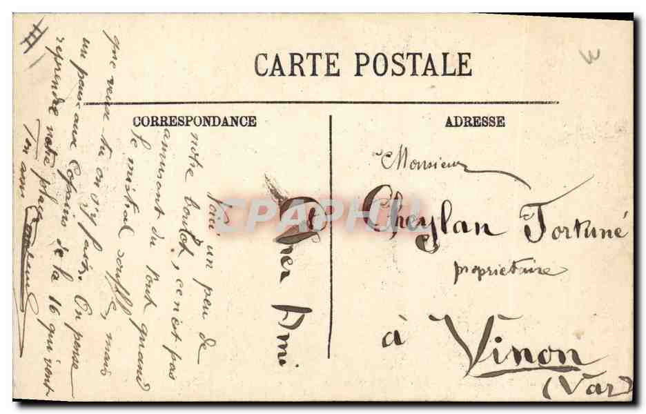 Avignon — Génie militaire — Manœuvre de Pontage — LL — Verso