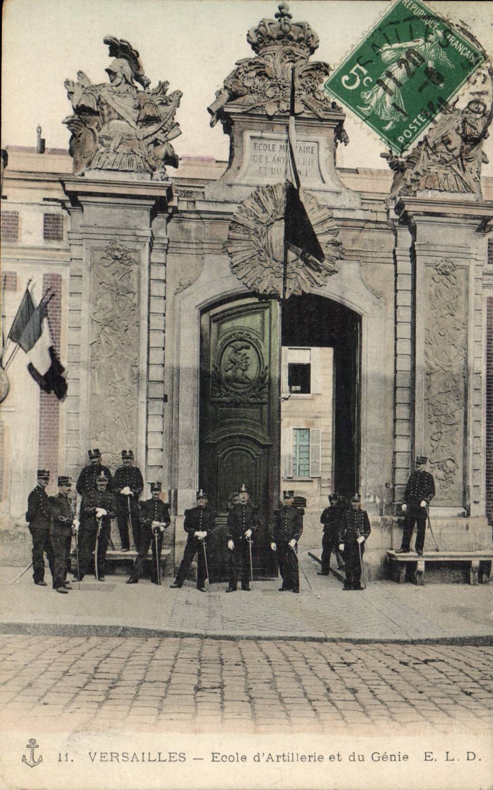Versailles — École d'Artillerie et du Génie — E. L. D.