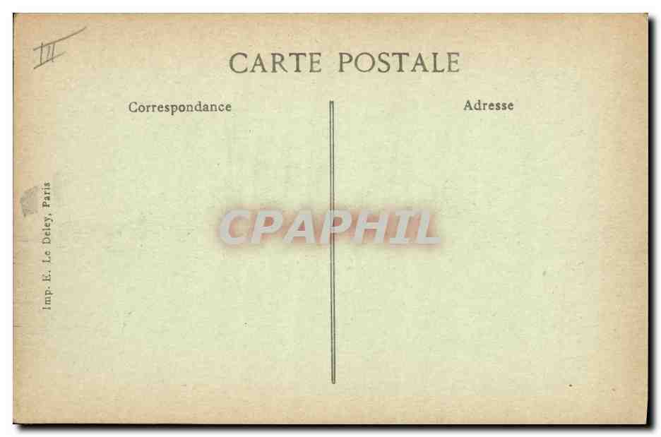 CPA Bateau Justice Cuirasse d'escadre — Verso