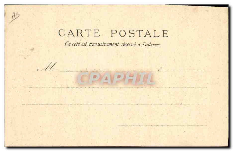 CPA Bateau Le Jemmapes — Verso