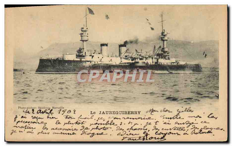 CPA Bateau Le Jaureguiberry