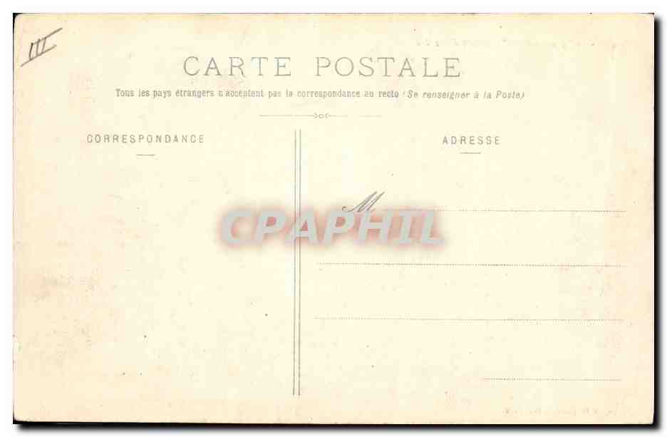 CPA Bateau Le Jaureguiberry Cuirasse d'escadre — Verso