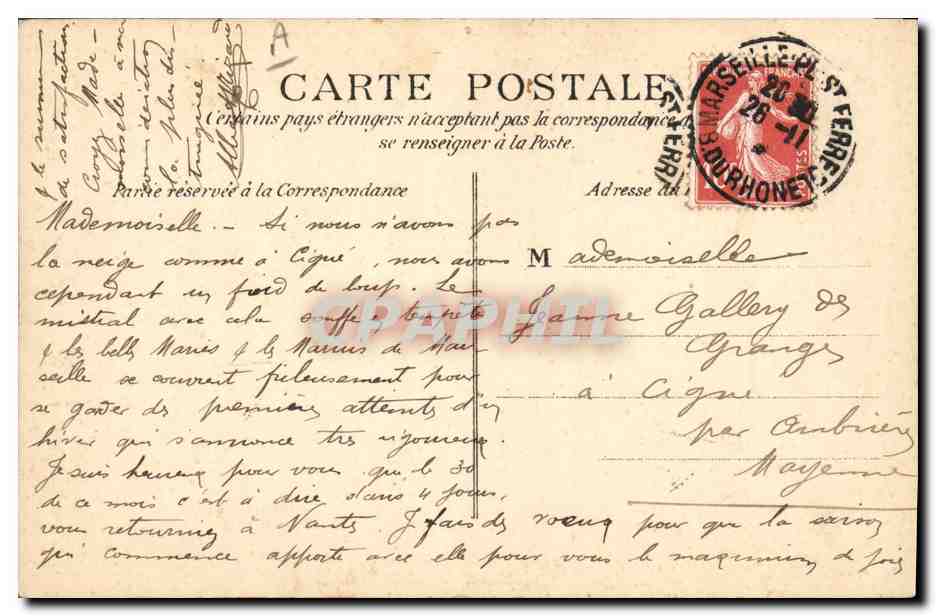 La Kraquette — chanson — Éditeur J. JOULLOT, n°23 — Verso