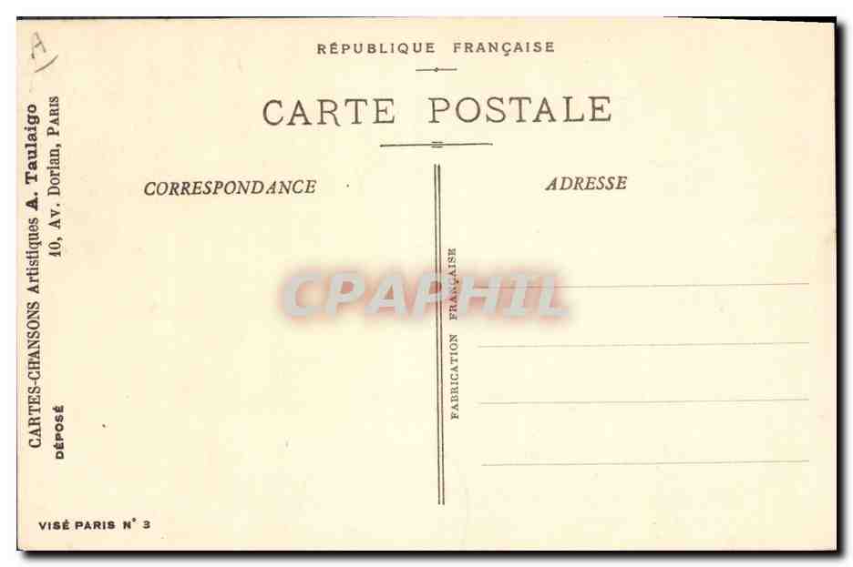 CPA Cathedrale de Reims Jeanne d'Arc Eugene Joullot Daniderff — Verso