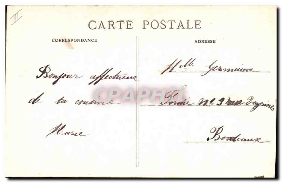 CPA Folklore Alsace An de gloire 1915 Militaria — Verso