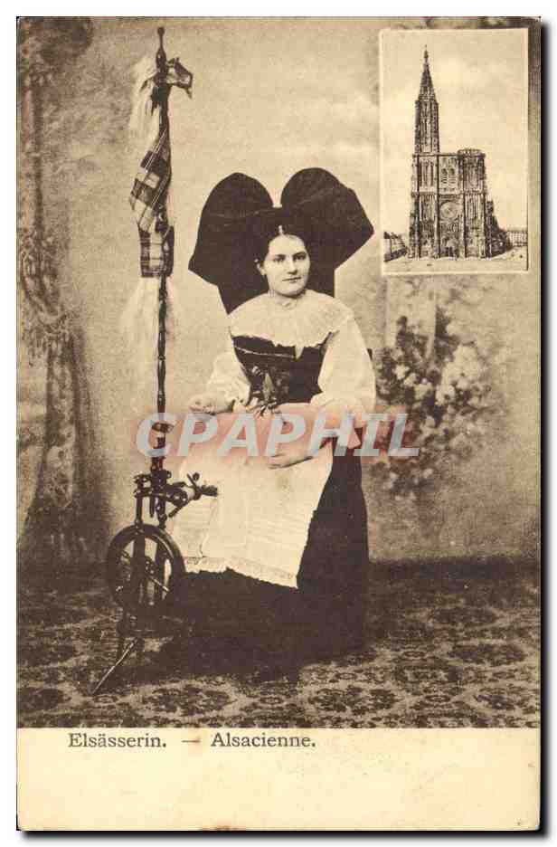 Alsacienne — Elsässerin — éditeur Gr. F.-M. Weithard, Straßburg