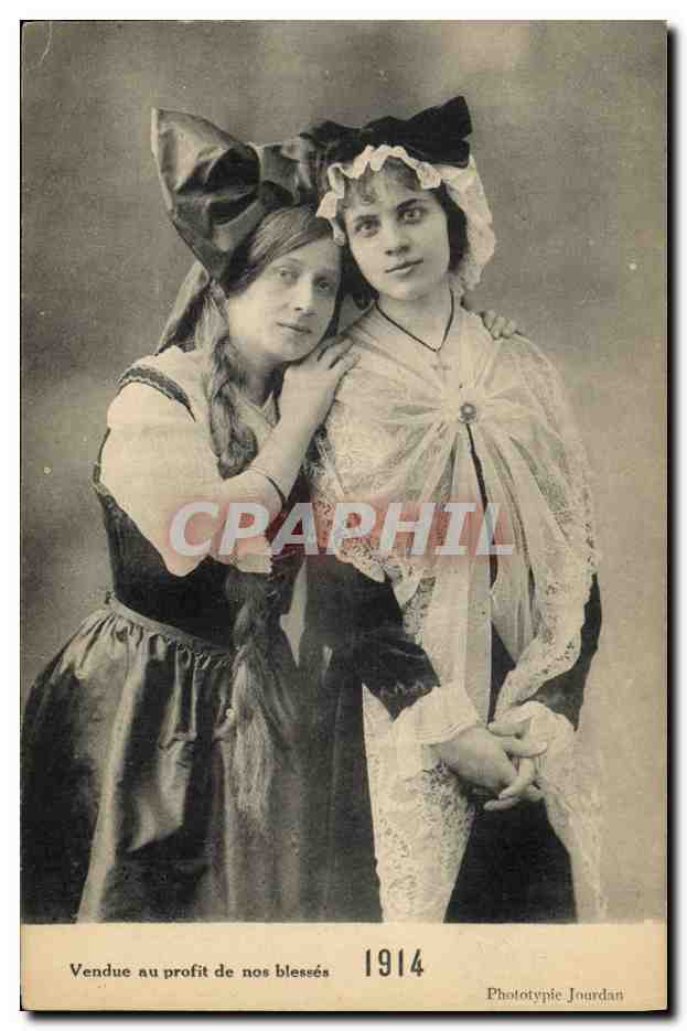CPA Folklore Alsace 