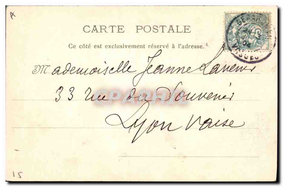CPA Folklore Alsace Costumes alsaciens et lorrains — Verso