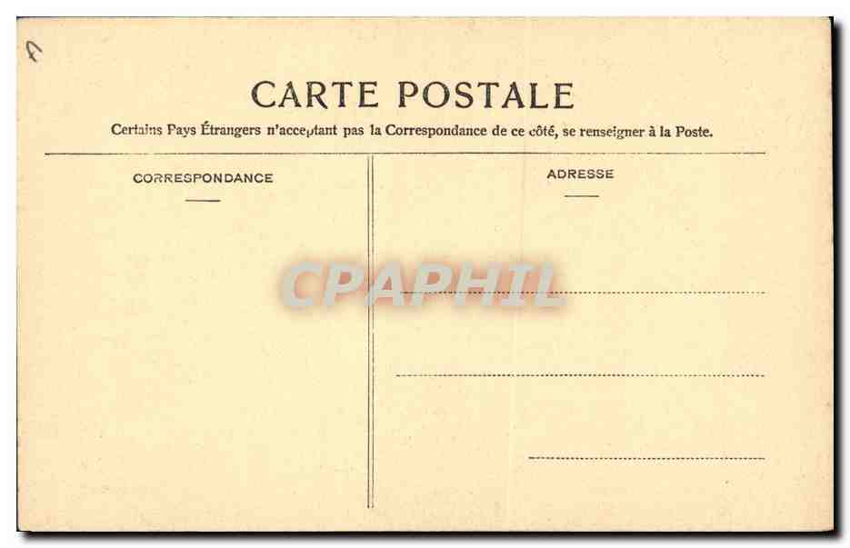 CPA Folklore Alsace Alsacienne — Verso