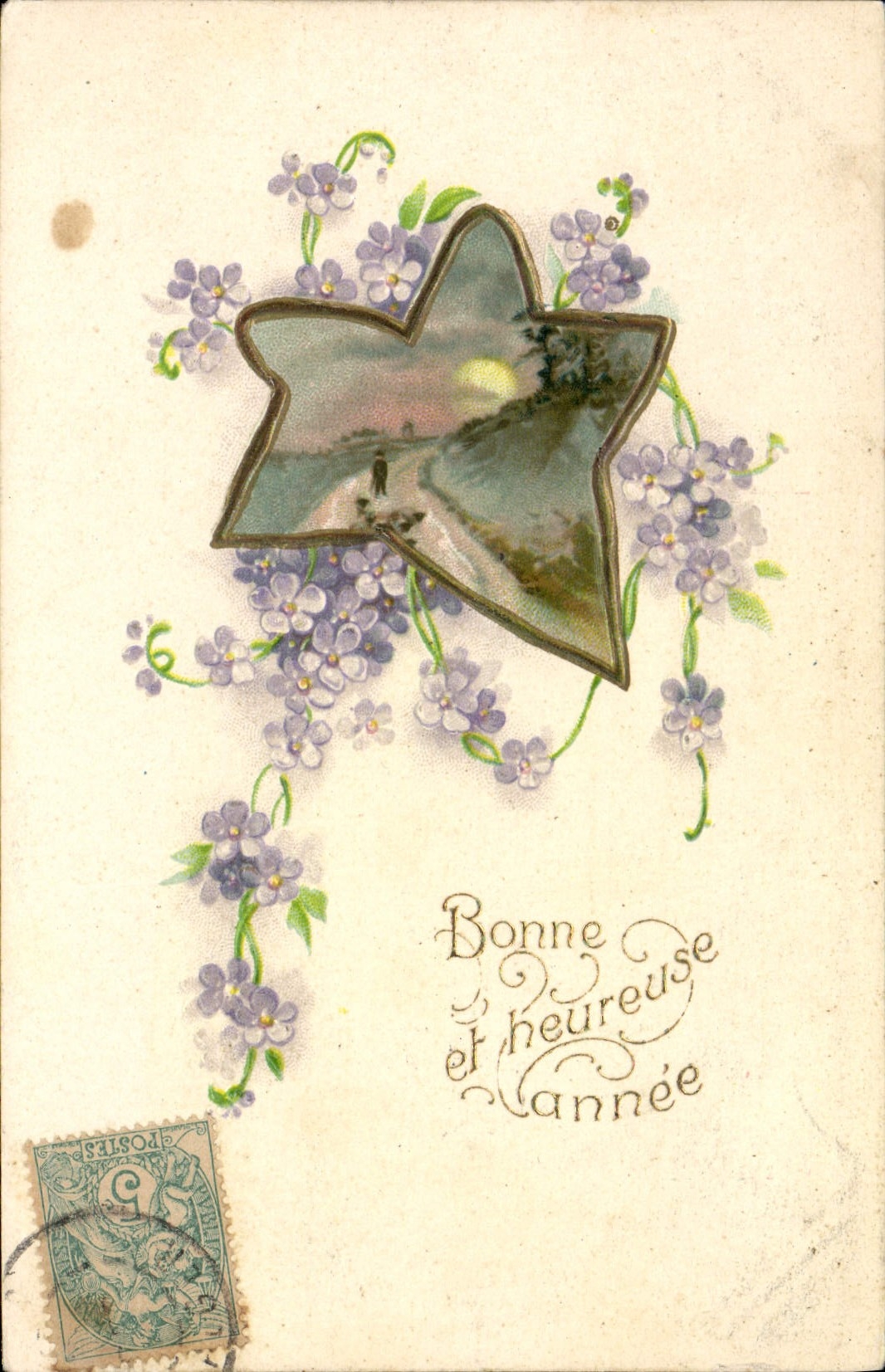 CPA Fantaisie Fleurs 