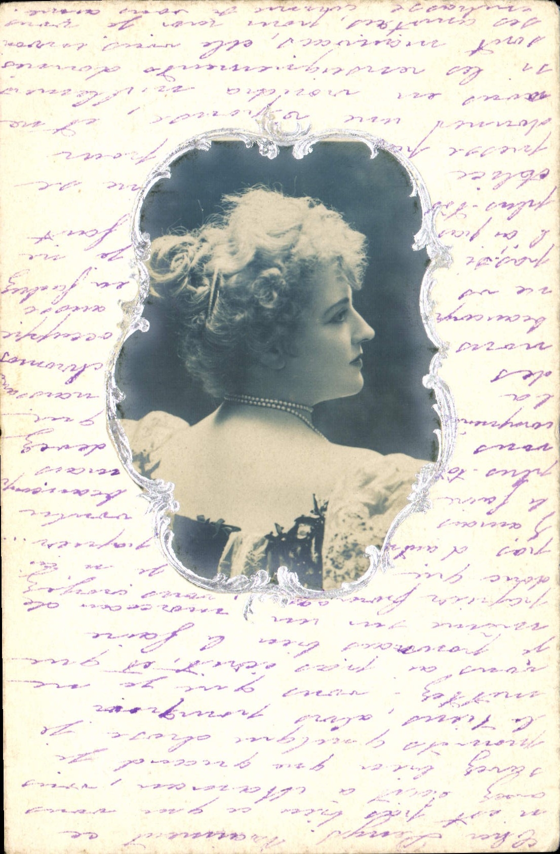 Portrait de femme — éditeur 'CRAPRY' — n° de série non visible