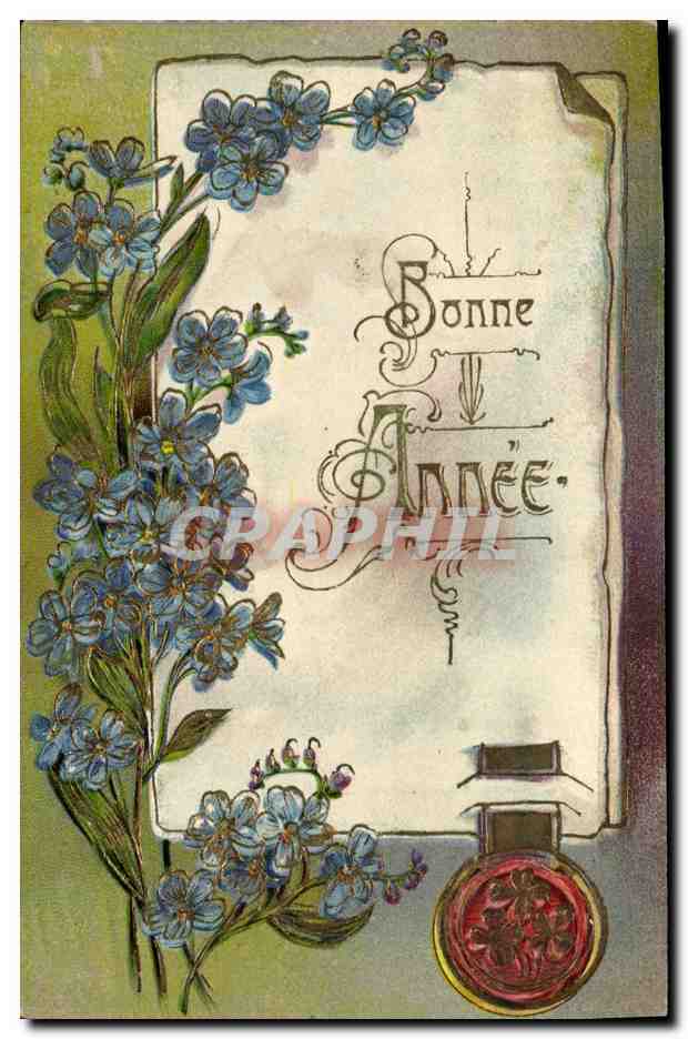 CPA Fantaisie Fleurs 