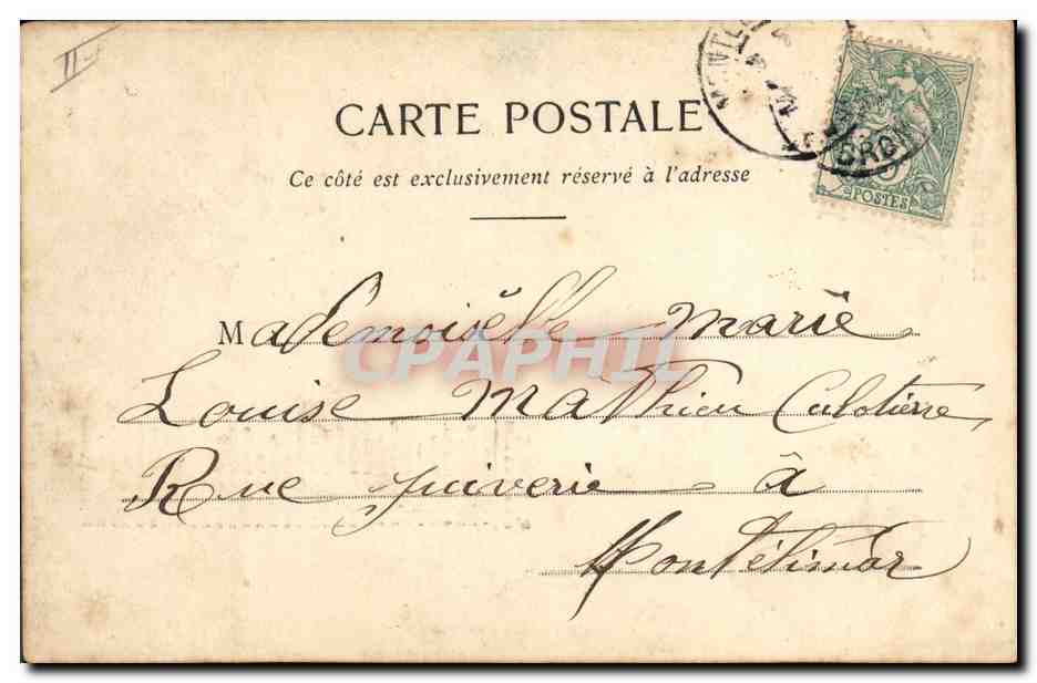 Femme en costume de comédienne — calendrier d'Octobre — Phototype A. Bémeret & Cie, Nancy — Achterkant
